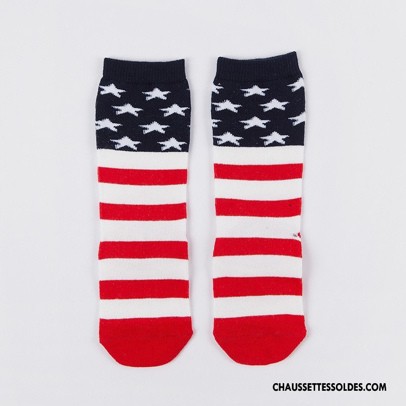 Chaussettes Mi Hautes Garçon Printemps Milieu Antidérapant Le Nouveau Bouche Libre Bébé Marron / Brun