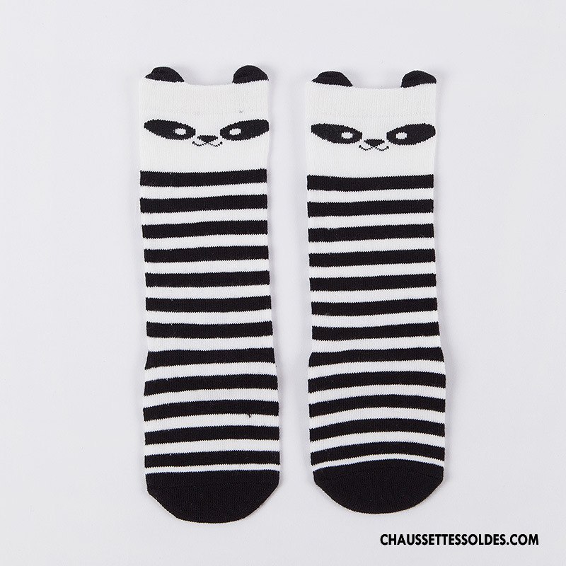 Chaussettes Mi Hautes Garçon Printemps Milieu Antidérapant Le Nouveau Bouche Libre Bébé Marron / Brun