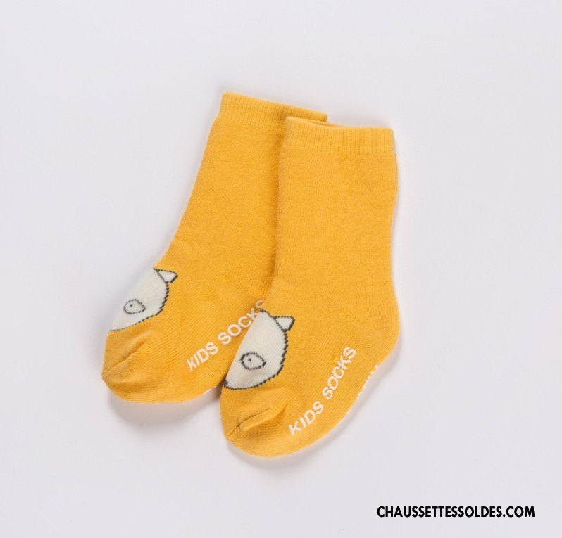 Chaussettes Mi Hautes Garçon Thermiques Milieu Petit Renforcé Enfant Hiver Gris