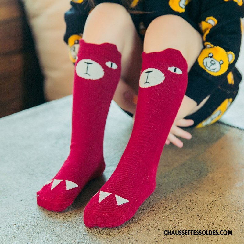 Chaussettes Mi Hautes Garçon Ultra Dimensionnel Le Nouveau Enfant Personnalité Dessin Animé Bleu Marin