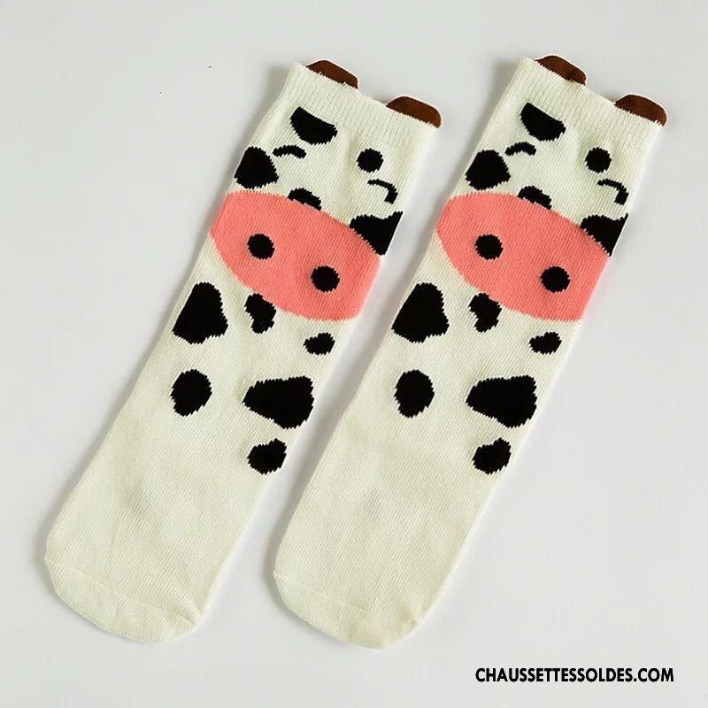 Chaussettes Mi Hautes Garçon Ultra Dimensionnel Le Nouveau Enfant Personnalité Dessin Animé Bleu Marin