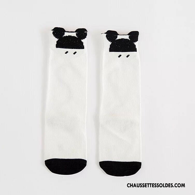 Chaussettes Mi Hautes Garçon Ultra Dimensionnel Le Nouveau Enfant Personnalité Dessin Animé Bleu Marin