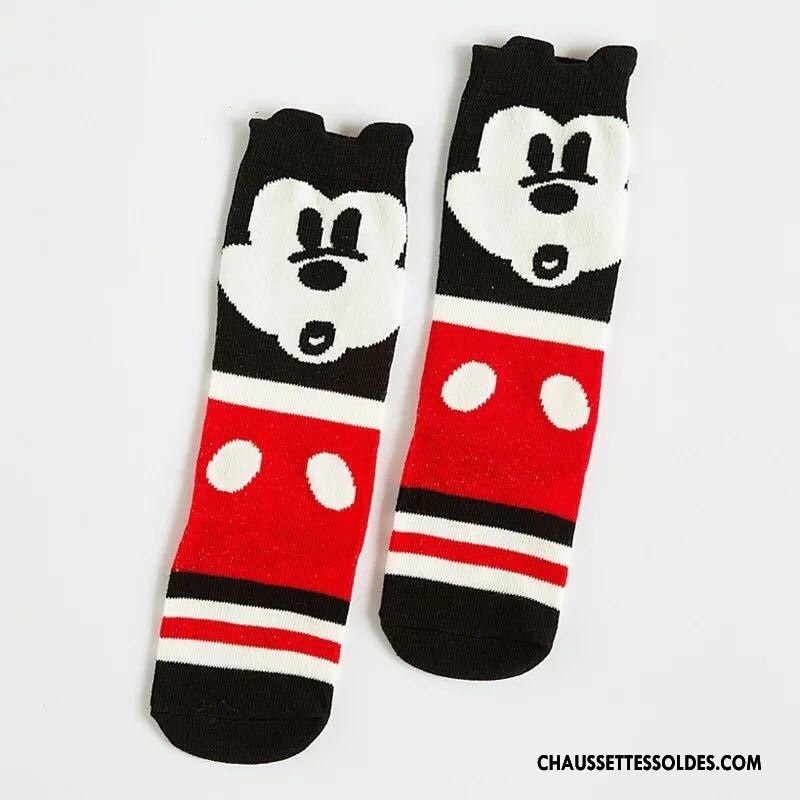 Chaussettes Mi Hautes Garçon Ultra Dimensionnel Le Nouveau Enfant Personnalité Dessin Animé Bleu Marin