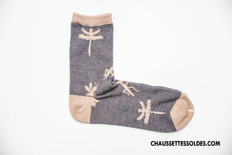 Chaussettes Mi Hautes Homme 100% Coton Tendance Nation L'automne Milieu Hiver Gris