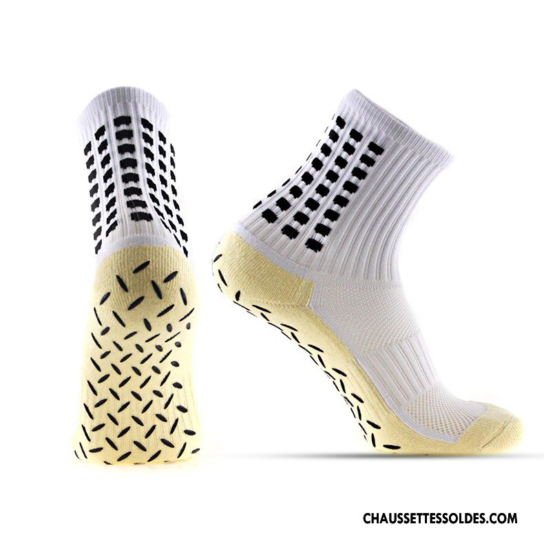 Chaussettes Mi Hautes Homme Antidérapant Casual Absorber La Sueur Mouvement Court Rayé Vert