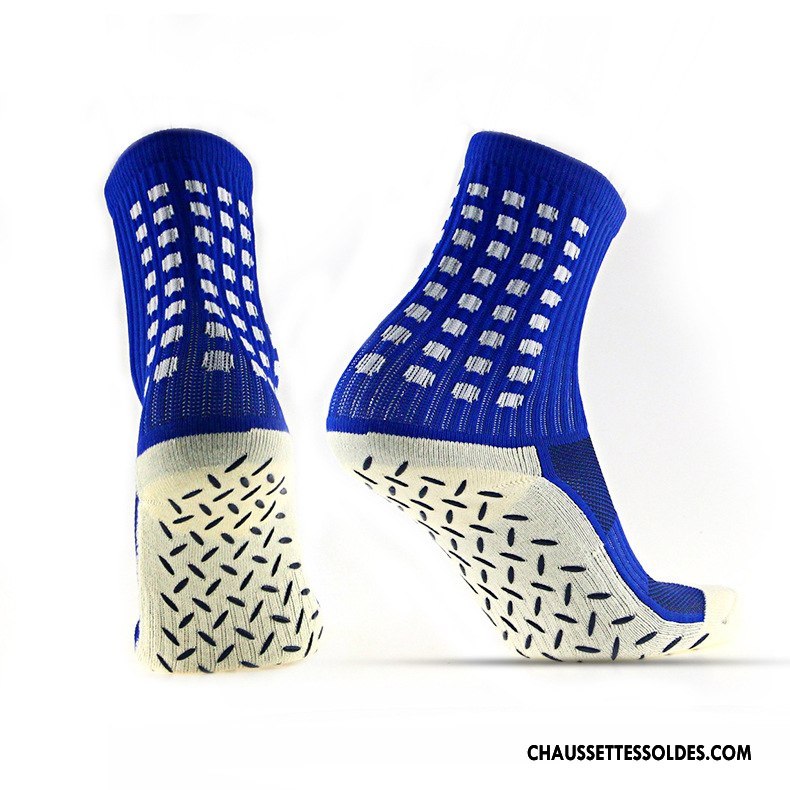 Chaussettes Mi Hautes Homme Antidérapant Casual Absorber La Sueur Mouvement Court Rayé Vert