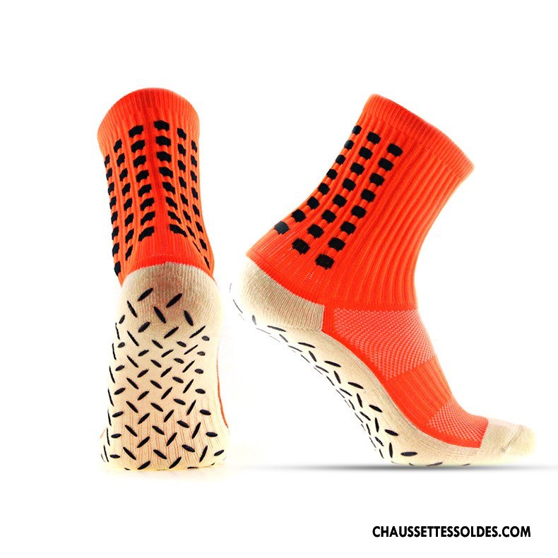 Chaussettes Mi Hautes Homme Antidérapant Casual Absorber La Sueur Mouvement Court Rayé Vert