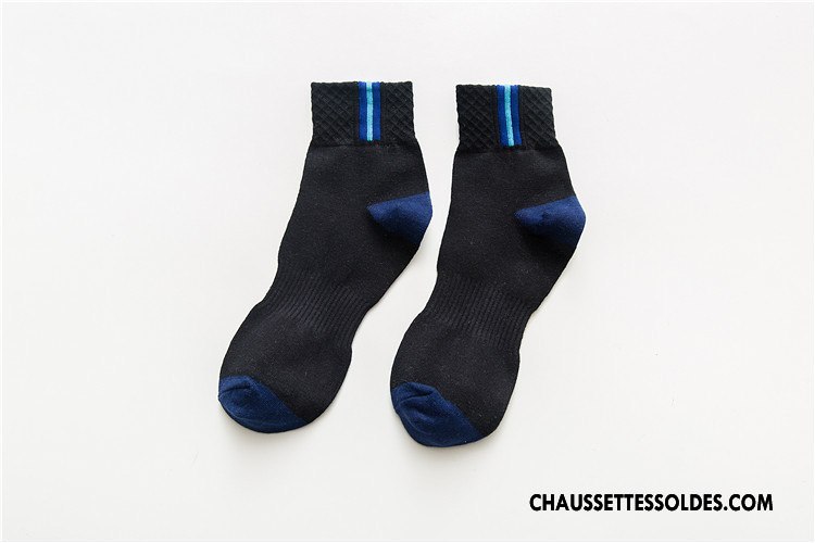 Chaussettes Mi Hautes Homme Chaussette Courte Coton Bio Milieu Toutes Les Saisons Mouvement Nouvelles Arrivées Gris