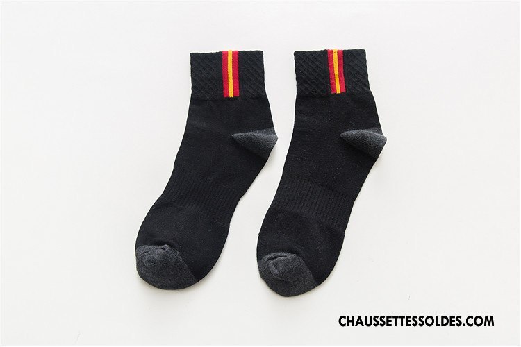 Chaussettes Mi Hautes Homme Chaussette Courte Coton Bio Milieu Toutes Les Saisons Mouvement Nouvelles Arrivées Gris