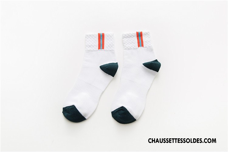 Chaussettes Mi Hautes Homme Chaussette Courte Coton Bio Milieu Toutes Les Saisons Mouvement Nouvelles Arrivées Gris