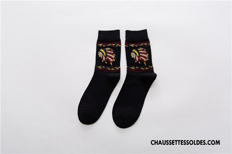 Chaussettes Mi Hautes Homme Chaussette Courte Dessin Animé Milieu Nouvelles Arrivées Coton Bio 100% Coton Gris Foncé