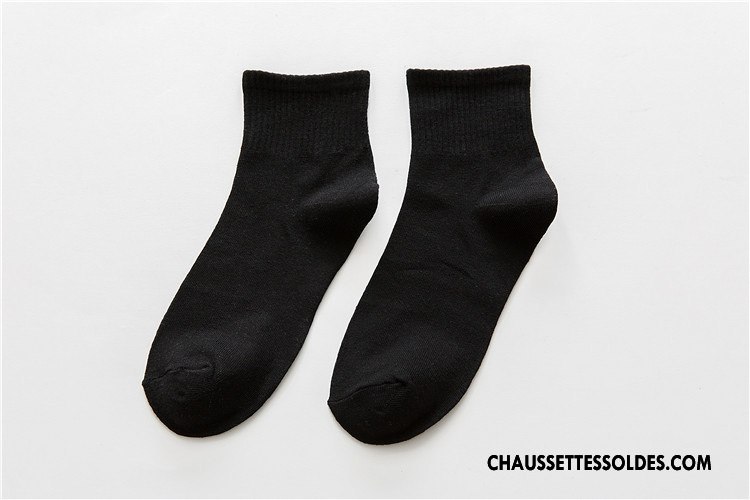 Chaussettes Mi Hautes Homme Chaussette Courte Mouvement Hiver Coton Bio Tous Les Assortis 100% Coton Pure Bleu