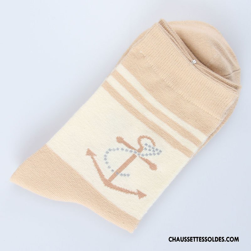 Chaussettes Mi Hautes Homme Coton Bio Absorber La Sueur Mode L'automne Milieu Respirant Bleu Marin