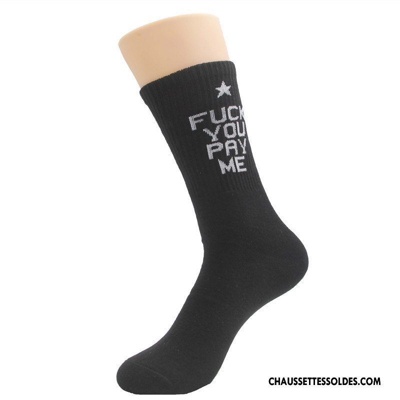Chaussettes Mi Hautes Homme Coton Bio Femme Général Tendance Blanc