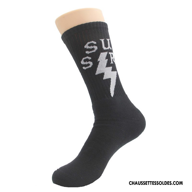 Chaussettes Mi Hautes Homme Coton Bio Femme Général Tendance Blanc