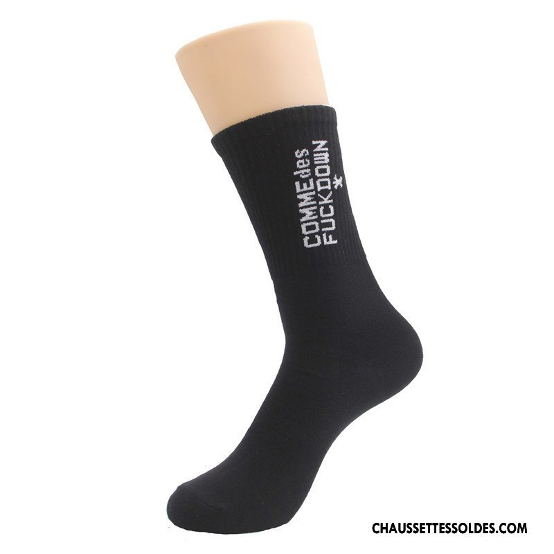 Chaussettes Mi Hautes Homme Coton Bio Femme Général Tendance Blanc