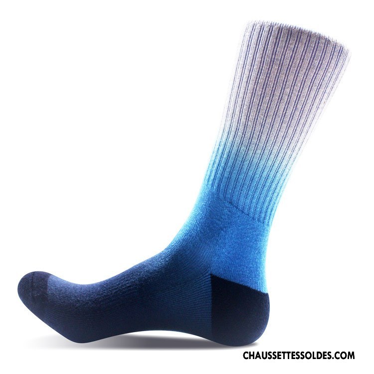 Chaussettes Mi Hautes Homme Créatif De Plein Air Mouvement L'automne Hiver Coloré
