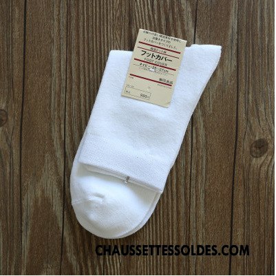 Chaussettes Mi Hautes Homme De Travail Haute Qualité Pure Gris