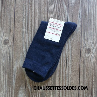 Chaussettes Mi Hautes Homme De Travail Haute Qualité Pure Gris