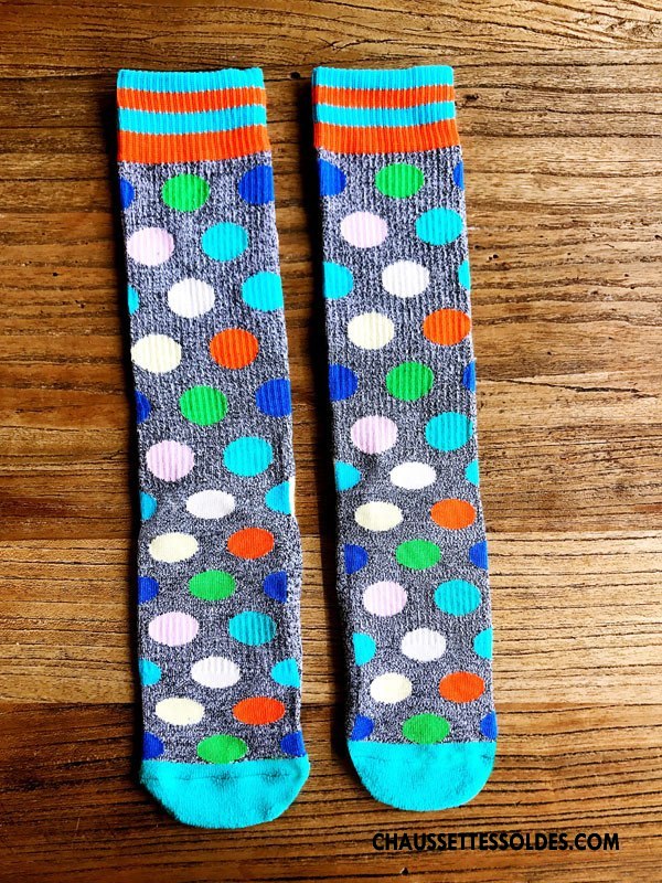 Chaussettes Mi Hautes Homme Grande Taille Mouvement L'automne Le Nouveau Europe Hiver Coloré