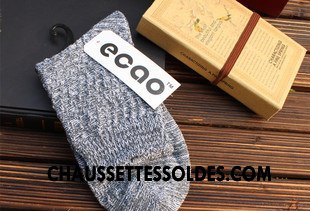 Chaussettes Mi Hautes Homme Hiver Milieu L'automne En Maille Nation Gris