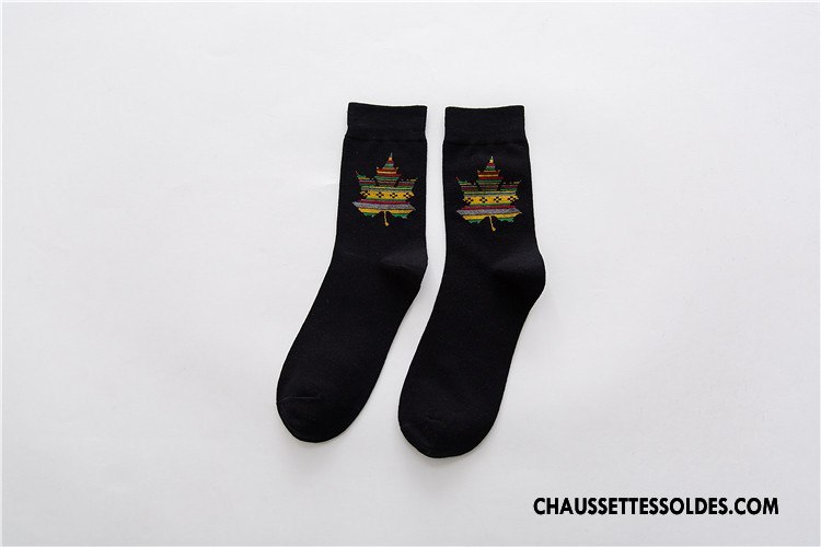 Chaussettes Mi Hautes Homme Kaki Absorber La Sueur Gros Milieu Nouvelles Arrivées Casual