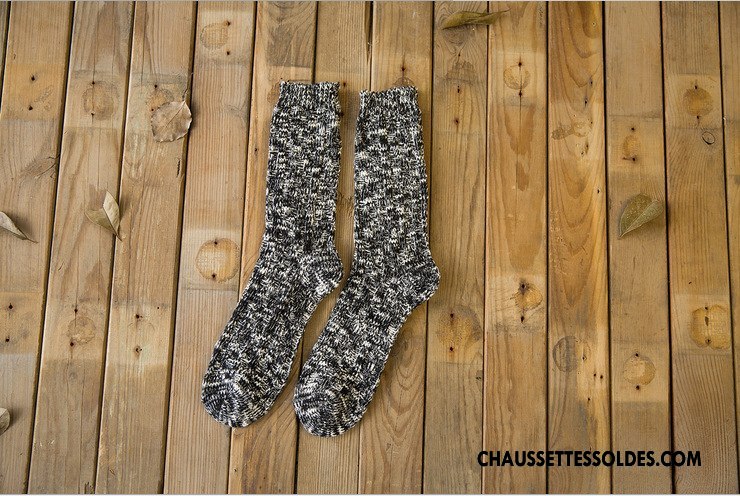 Chaussettes Mi Hautes Homme L'automne Casual Lovers Femme Nouvelles Arrivées Style National Marron / Brun