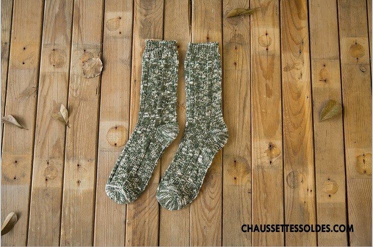 Chaussettes Mi Hautes Homme L'automne Casual Lovers Femme Nouvelles Arrivées Style National Marron / Brun
