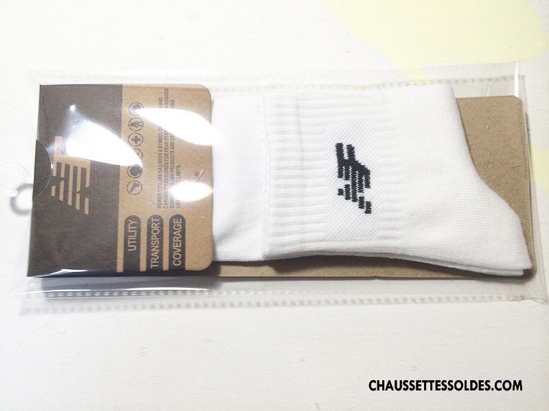 Chaussettes Mi Hautes Homme L'automne Milieu Mouvement De Plein Air Hiver Matelassé Blanc