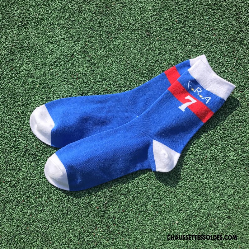 Chaussettes Mi Hautes Homme Le Nouveau Casual Tendance Matelassé Milieu Mouvement Vert