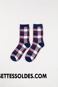 Chaussettes Mi Hautes Homme Le Nouveau Tendance Milieu Matelassé Gentilhomme L'automne Marron / Brun