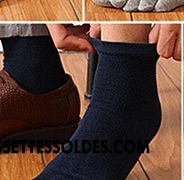 Chaussettes Mi Hautes Homme Légère Absorber La Sueur Été Milieu De Travail Chaussettes En Coton Pure Noir