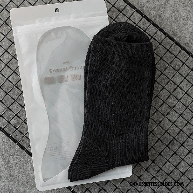 Chaussettes Mi Hautes Homme Matelassé De Travail Milieu Gentilhomme Mince Livraison Gratuite Bleu