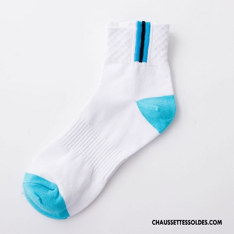 Chaussettes Mi Hautes Homme Milieu Absorber La Sueur Casual Hiver Coton L'automne Pure