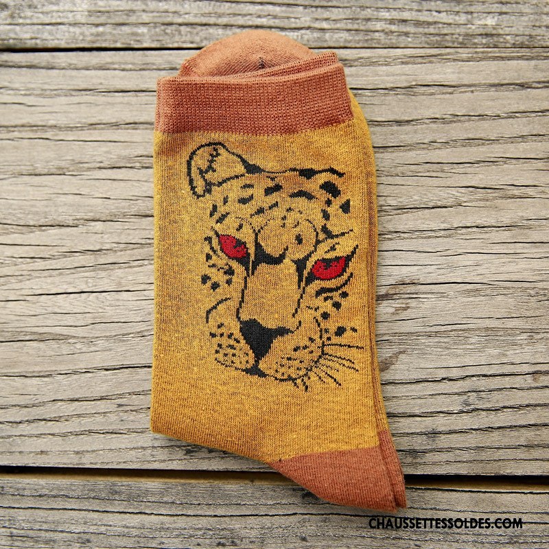 Chaussettes Mi Hautes Homme Milieu Absorber La Sueur Casual Respirant 100% Coton Chaussettes En Coton Gris