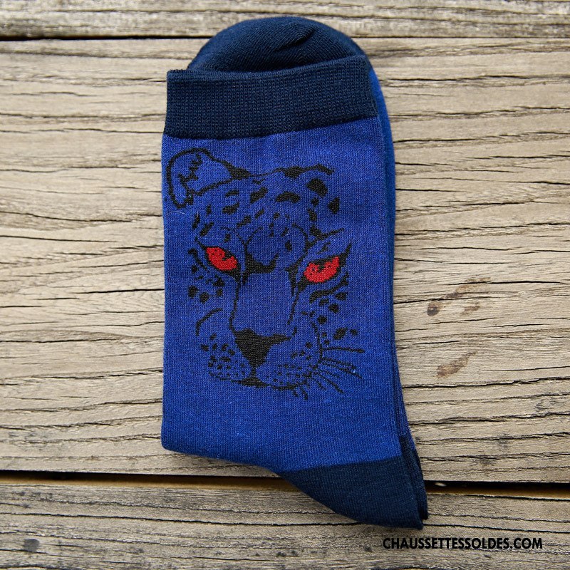 Chaussettes Mi Hautes Homme Milieu Absorber La Sueur Casual Respirant 100% Coton Chaussettes En Coton Gris