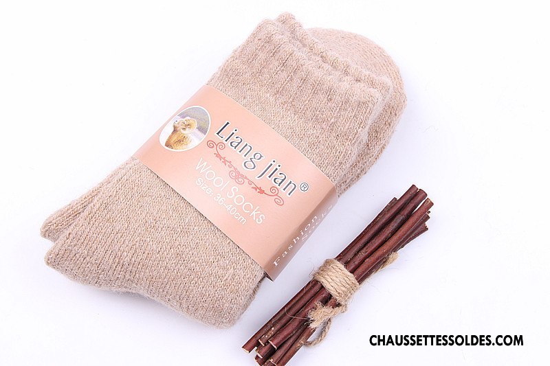 Chaussettes Mi Hautes Homme Milieu Dame Lapin Terry Renforcé Ultra Pure Multicolore Noir