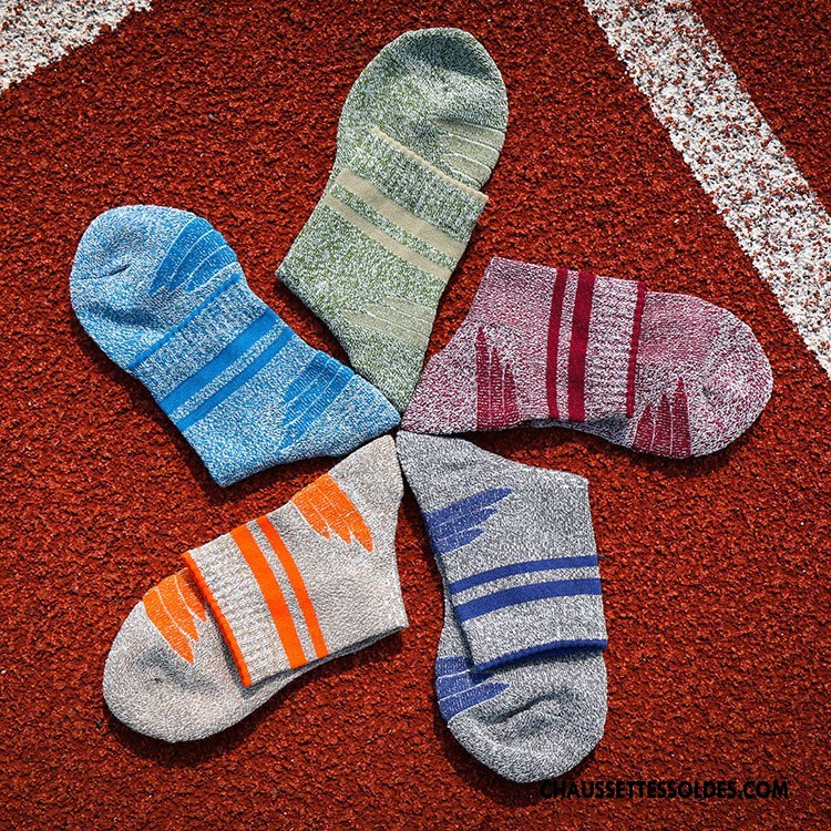 Chaussettes Mi Hautes Homme Mouvement Milieu Basket Le Nouveau Escalade Hiver Marron / Brun