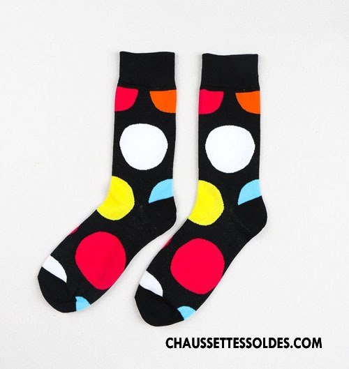 Chaussettes Mi Hautes Homme Personnalité Chaussette Longue Graffiti Lovers Milieu Tendance Coloré