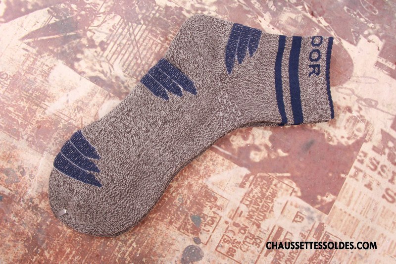 Chaussettes Mi Hautes Homme Renforcé De Plein Air Serviette Running Basket Escalade Bleu