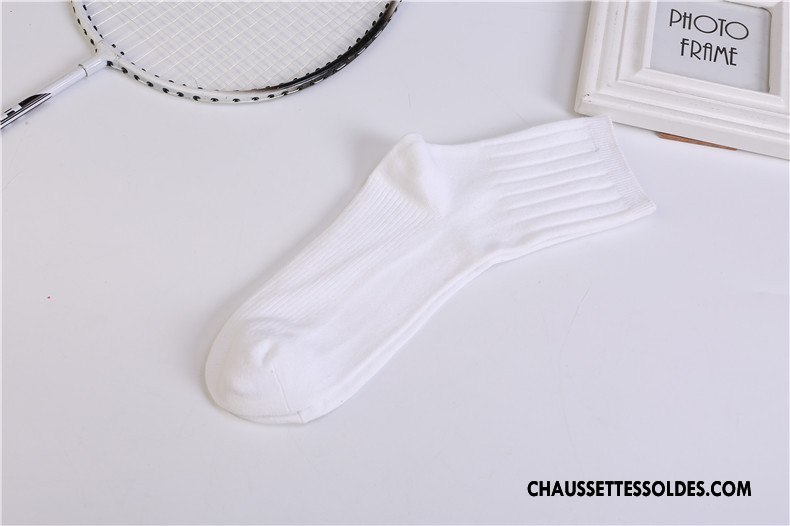 Chaussettes Mi Hautes Homme Renforcé Respirant Thermiques Matelassé L'automne Confortable Gris