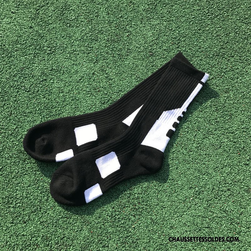 Chaussettes Mi Hautes Homme Serviette Terry Nouvelles Arrivées Mouvement Bleu