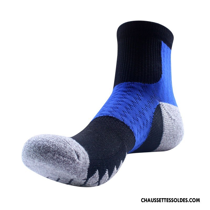 Chaussettes Mi Hautes Homme Séchage Rapide Tendance De Plein Air Mouvement Absorber La Sueur Respirant Vert