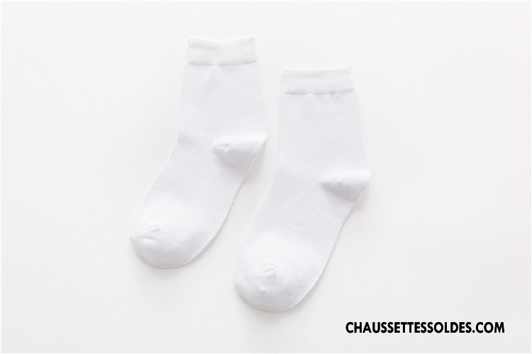 Chaussettes Mi Hautes Homme Toutes Les Saisons De Travail Chaussettes En Coton Chaussette Courte Coton Bio Tous Les Assortis Pure Gris