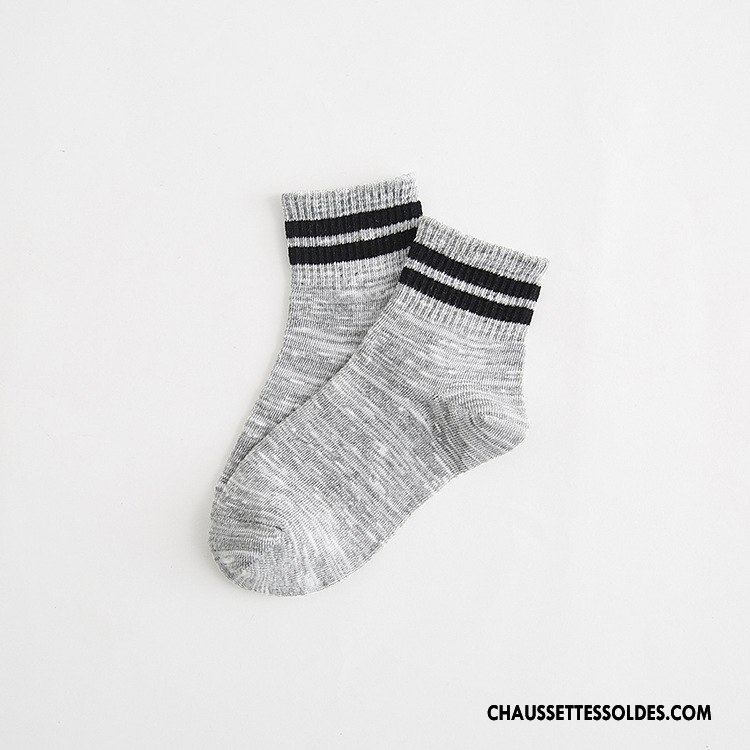 Chaussettes Mi Hautes Homme Yarn Nouvelles Arrivées Milieu Bambou Classique Bleu