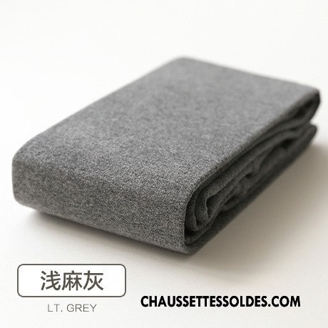 Collant Femme Chaussette Charme Collant Panty Peluche Plus De Velours L'automne Gris
