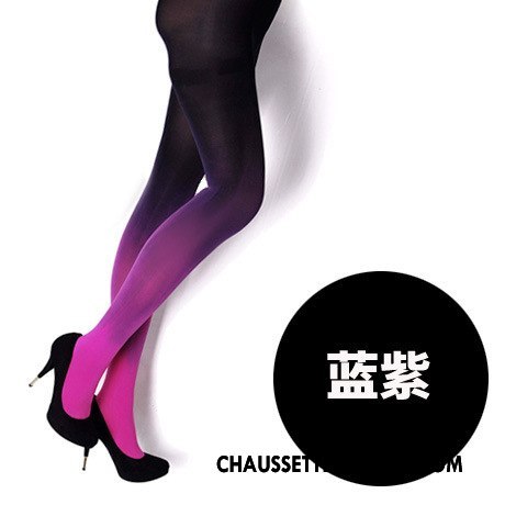 Collant Femme Chaussette De Noël Grande Marque Velours Sexy Guêtres Leggings Collant Panty Dégradé Blanc Noir