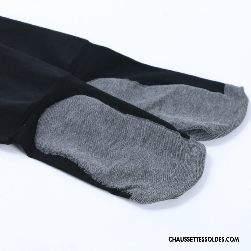 Collant Femme Chaussette De Noël Velours Grande Taille Leggings L'automne Anti-odeur
