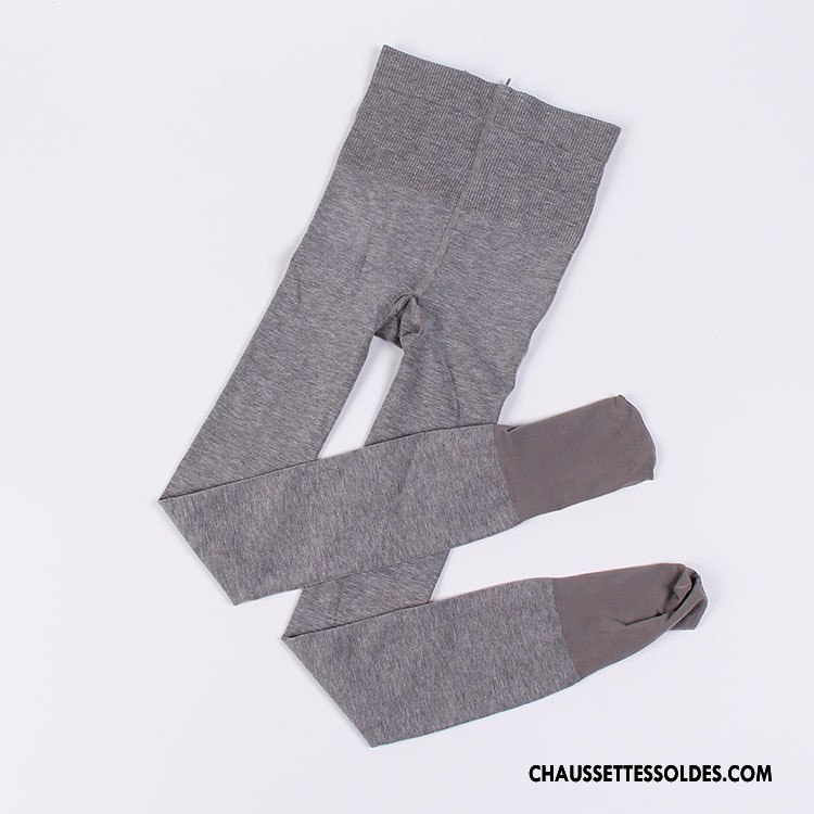 Collant Femme Dame Collant Panty L'automne Guêtres Leggings 100% Coton Printemps Gris