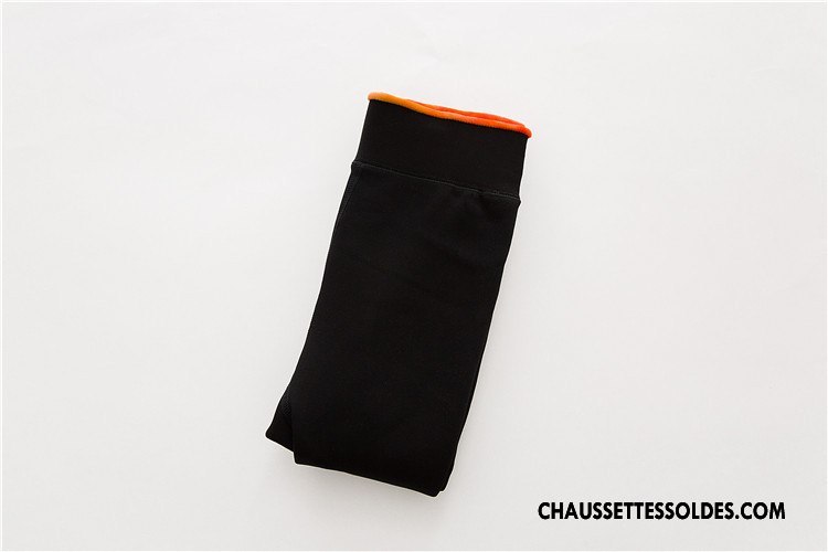 Collant Femme Guêtres Leggings Dame L'automne Plus De Velours Chaussette Hiver Noir